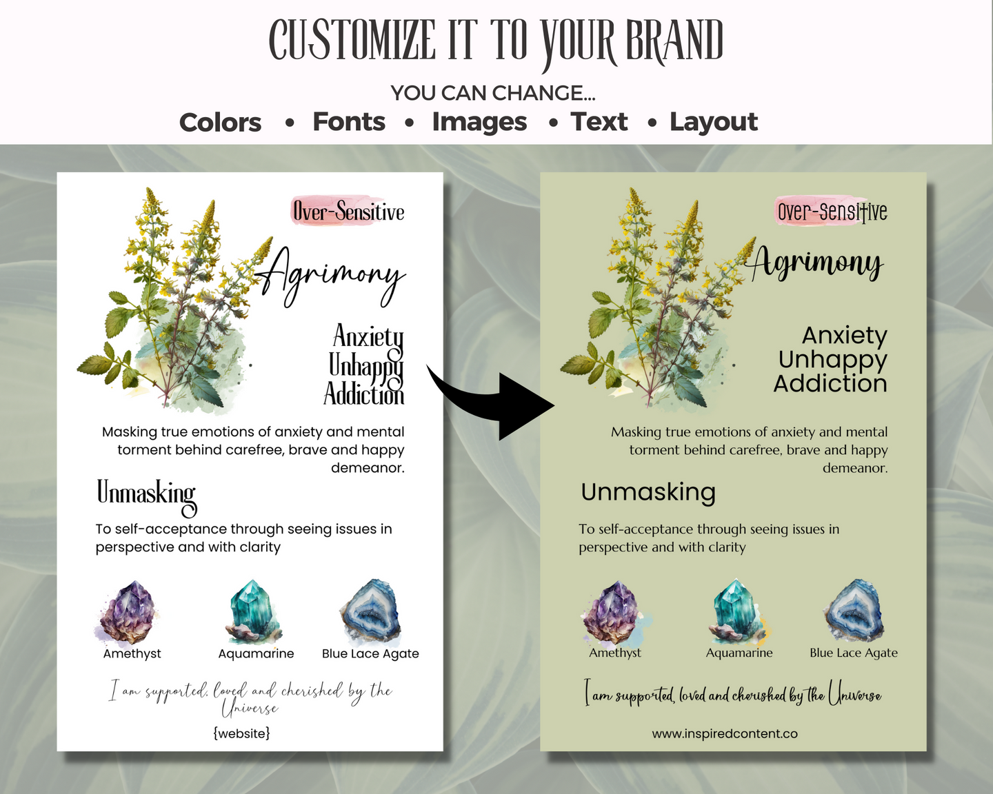 Bach Flower Cards with Crystals, Bach Remedy Healing Cards